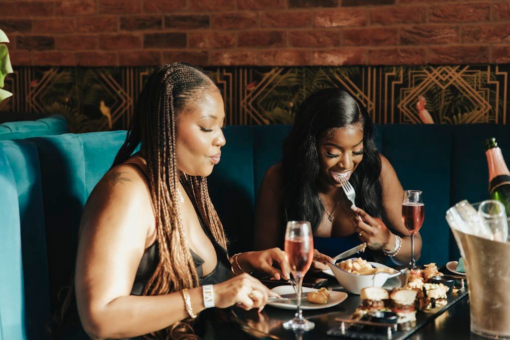 Woman in a Restaurant