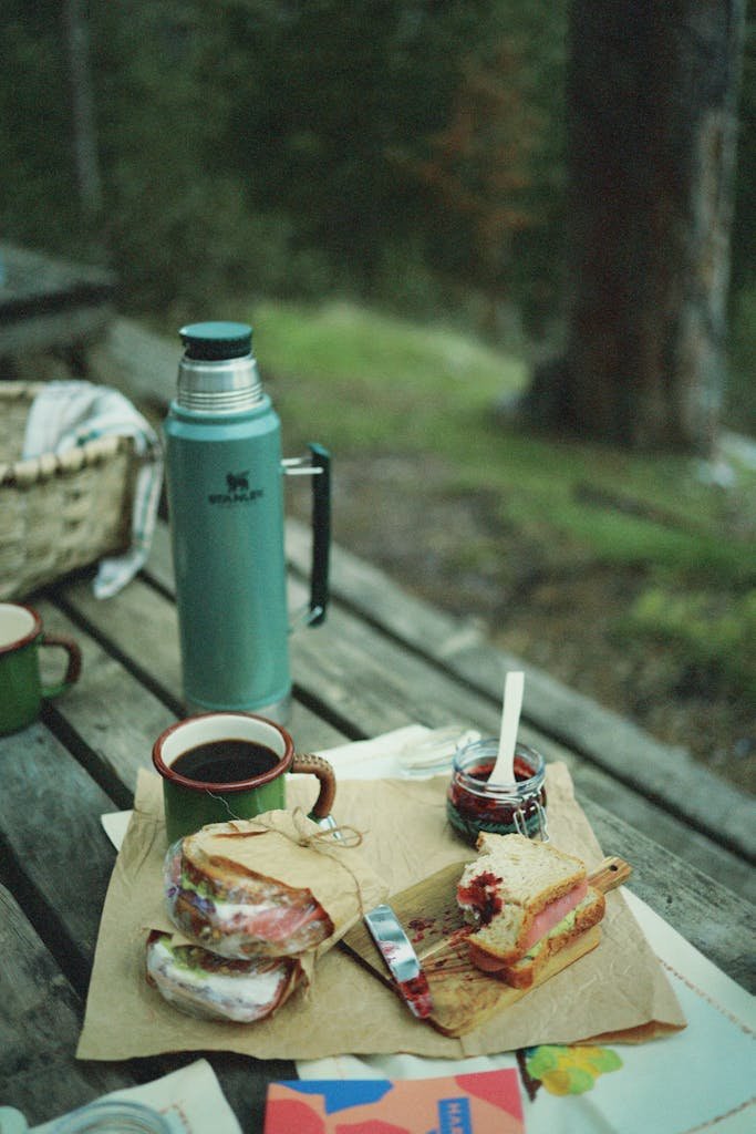 Breakfast on Camping