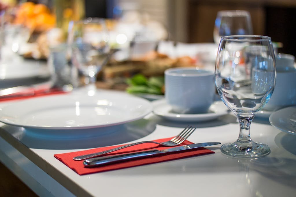 Close-up Photo of Formal Table Setting