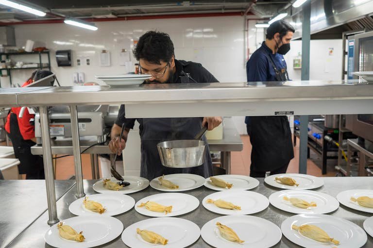 Chef Preparing Meal